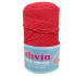 Olivin Macrame 100% pamut kötőfonal piros színben