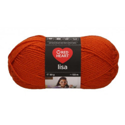 Piros 2. Red heart Lisa kötőfonal