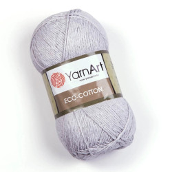 Yarn Art Eco-Cotton pamut horgolófonal  -szürke