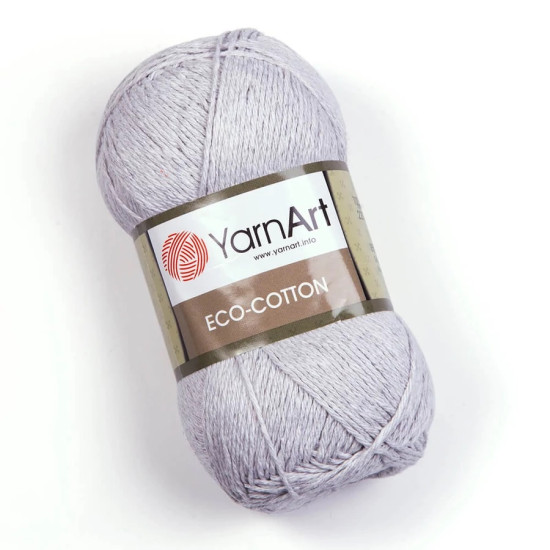 Yarn Art Eco-Cotton pamut horgolófonal -szürke Yarn Art Eco-Cotton pamut horgolófonal -szürke