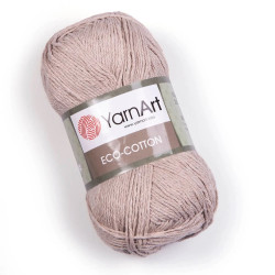 Yarn Art Eco-Cotton pamut horgolófonal -rózsaszín
