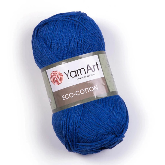 Yarn Art Eco-Cotton pamut horgolófonal -kék Yarn Art Eco-Cotton pamut horgolófonal -kék