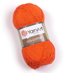  Yarn Art Eco-Cotton pamut horgolófonal -narancssárga