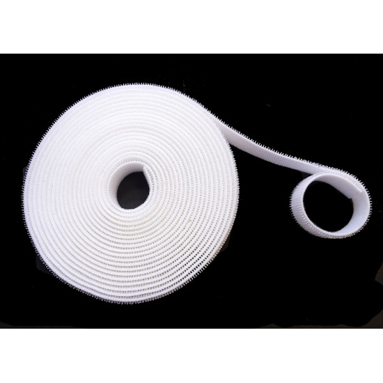 Fehér tépőzár 50mm