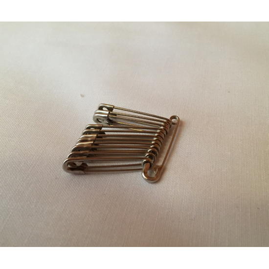 Acél biztosítótű, 45x0,95mm, 12 db