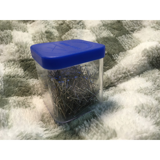 Acél gombostű 30x60mm- dobozos kiszerelés