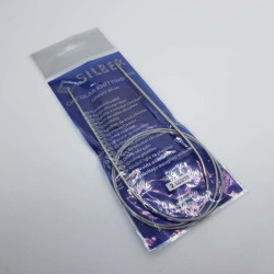 Silber Kör kötőtű 2.5mm vastag