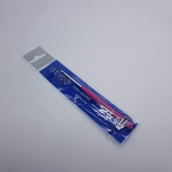 Silber horgolótű 3.5mm rózsaszín