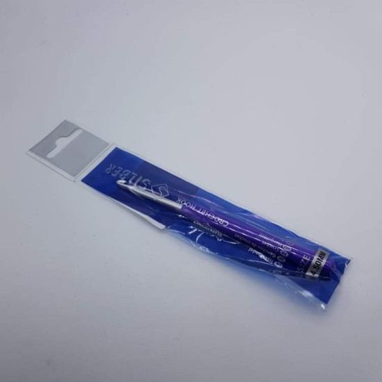  Silber horgolótű 4.5mm kék