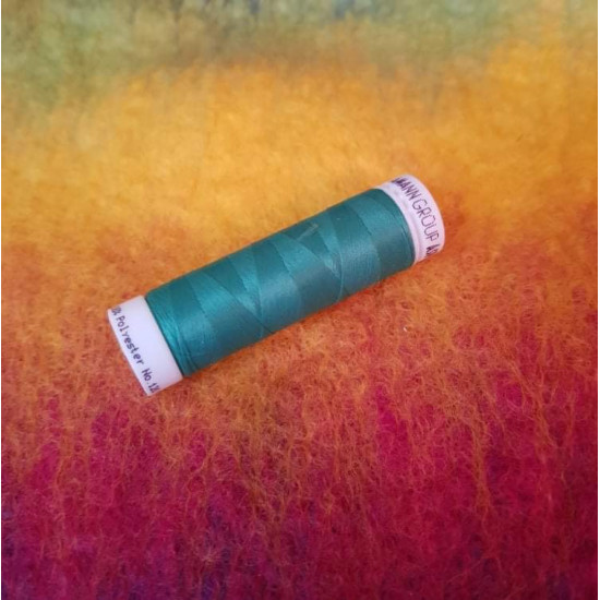 Zöld Aspo elasztikus cérna 100% polyester, 100m 