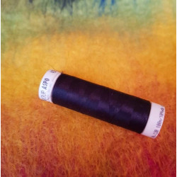 Sötét kék Aspo elasztikus cérna 100% polyester, 100m 