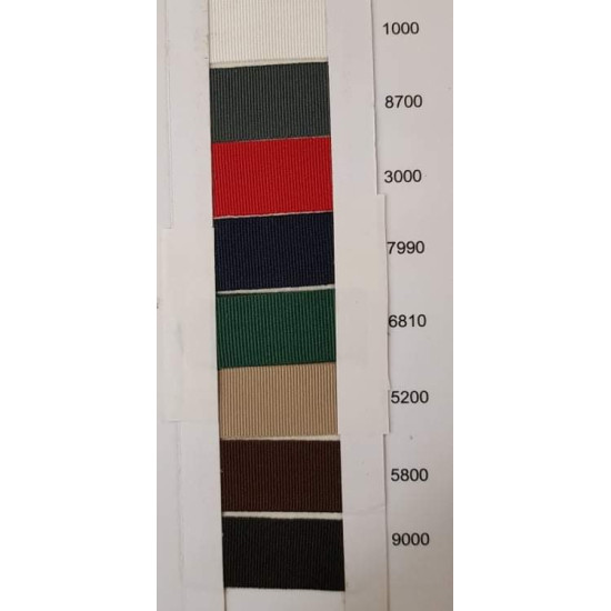 Ripsz szalag több színben! 30mm szélességben, folyóméterben