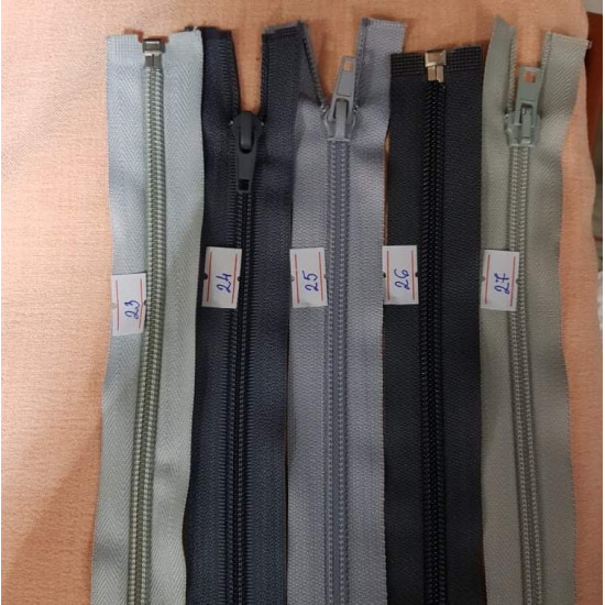  Bontható spirál cipzár 55cm