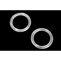 Műanyag melltartópánt karika 12mm