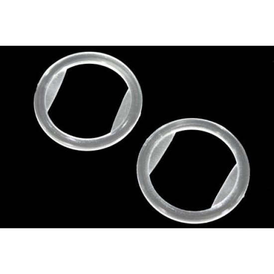 Műanyag melltartópánt karika 14mm
