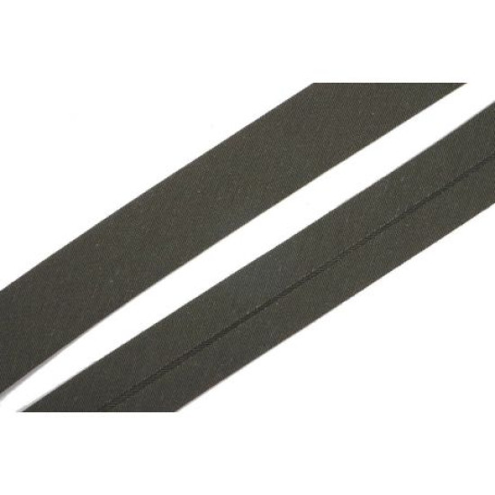 Pamut ferdepánt - 2cm - khaki