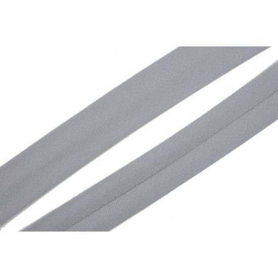 Pamut ferdepánt - 2cm - szürke