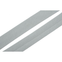 Pamut ferdepánt - 2cm - világosszürke