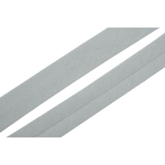 Pamut ferdepánt - 2cm - világosszürke