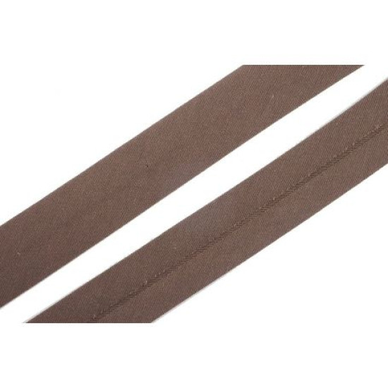 Pamut ferdepánt - 2cm - barna