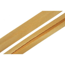 Szatén ferdepánt - 2cm - arany
