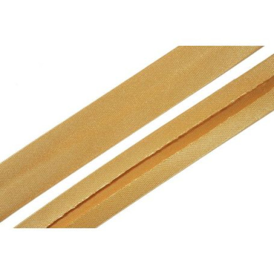 Szatén ferdepánt - 2cm - arany