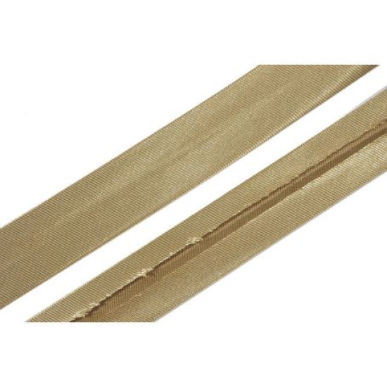 Szatén ferdepánt - 2cm - halvány khaki