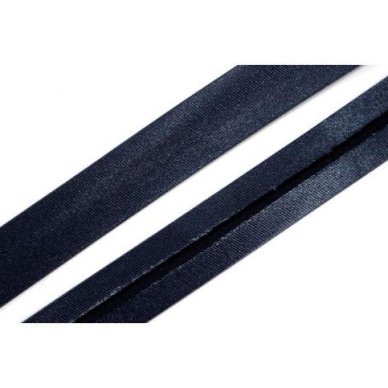 Szatén ferdepánt - 2cm - sötétszürke