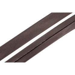 Szatén ferdepánt - 2cm - sötétdrap