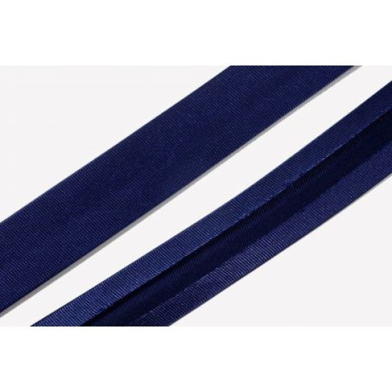 Szatén ferdepánt - 2cm - sötétkék