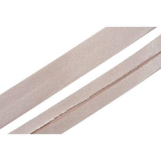 Szatén ferdepánt - 2cm - haláványdrapp