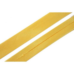 Szatén ferdepánt - 2cm - napsárga