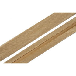 Szatén ferdepánt - 2cm - sárgás arany