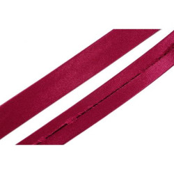 Szatén ferdepánt - 2cm - bíbor