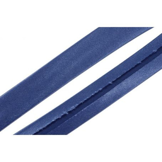 Szatén ferdepánt - 2cm - jeans
