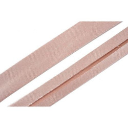 Szatén ferdepánt - 2cm - púder