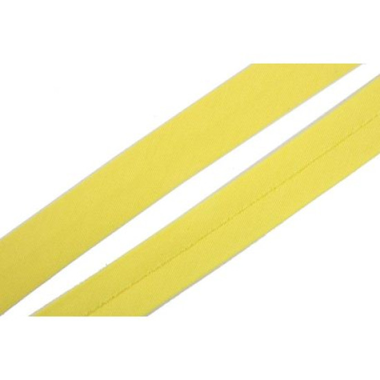 Pamut ferdepánt - 3cm - napsárga