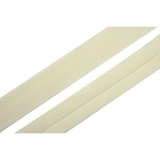 Pamut ferdepánt - 3cm - krém