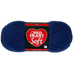 Tengerkék színű Red Heart Soft kötőfonal