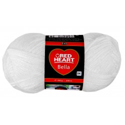 Red Heart Bella white